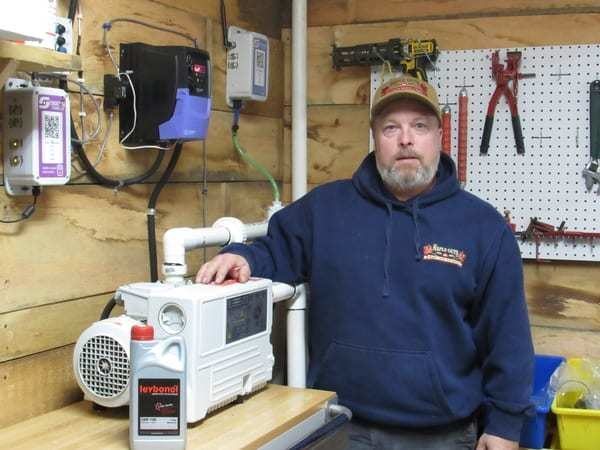 SOGEVAC單級旋片泵在收集楓樹糖汁的應(yīng)用